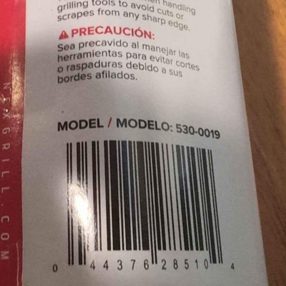 Brand New Nexgrill 8 Piece Steel Grill Tool Set - Picture 2 of 5